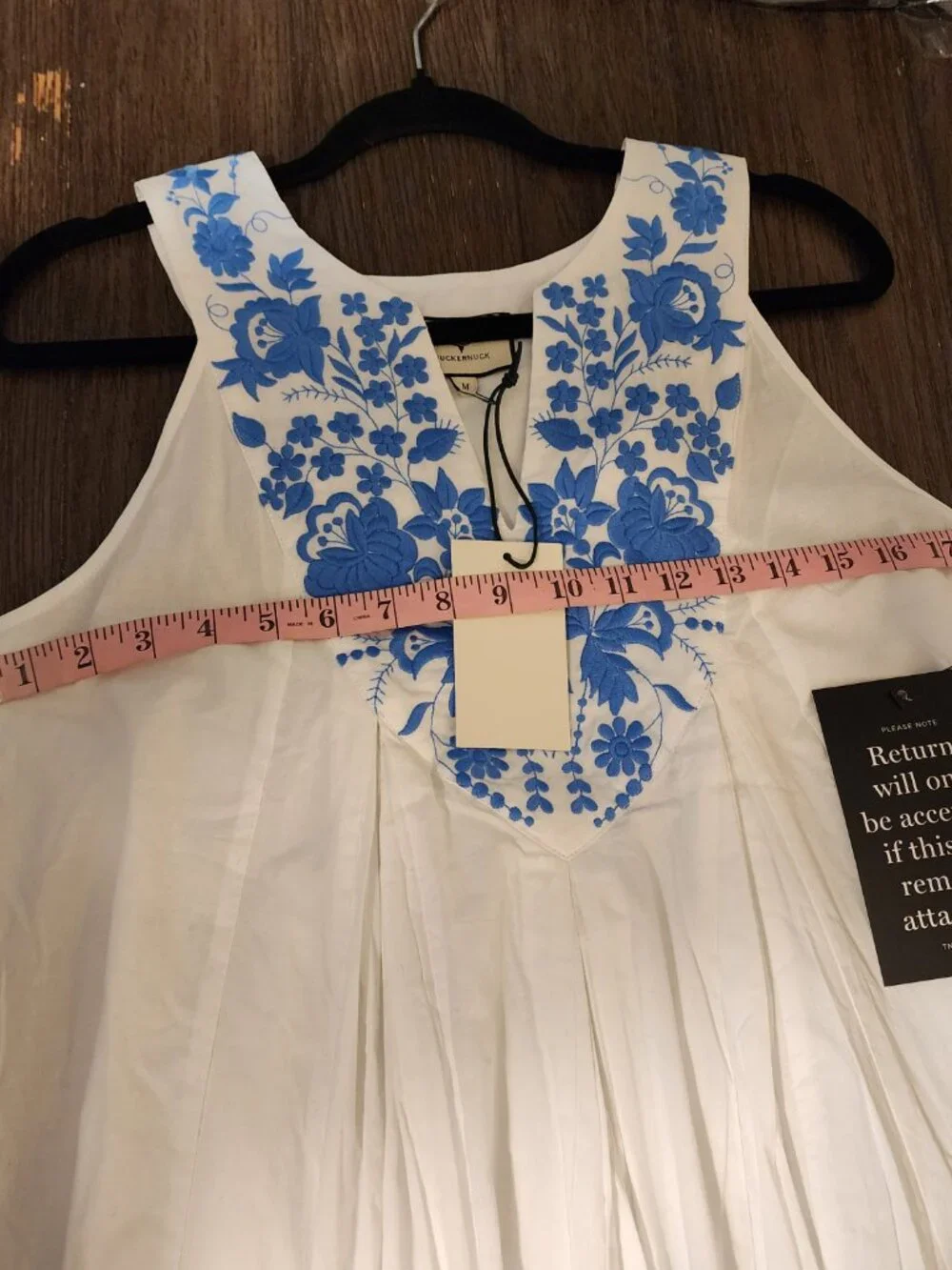 Tuckernuck White Cyprus Maxi Dress Med Coastal Resort Vacation NWT - Picture 5 of 11
